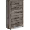 image:imageSignature Design by Ashley 6 Drawer Bedroom Dresser with Mirror CharcoalGrey