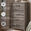 image:imageSignature Design by Ashley 6 Drawer Bedroom Dresser with Mirror CharcoalGrey