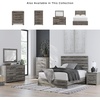 image:imageSignature Design by Ashley 6 Drawer Bedroom Dresser with Mirror CharcoalGrey