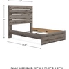 image:imageSignature Design by Ashley 6 Drawer Bedroom Dresser with Mirror CharcoalGrey