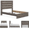 image:imageSignature Design by Ashley 6 Drawer Bedroom Dresser with Mirror CharcoalGrey