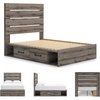 image:imageSignature Design by Ashley 6 Drawer Bedroom Dresser with Mirror CharcoalGrey