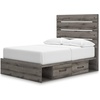 image:imageSignature Design by Ashley 6 Drawer Bedroom Dresser with Mirror CharcoalGrey