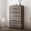 image:imageSignature Design by Ashley 6 Drawer Bedroom Dresser with Mirror CharcoalGrey