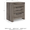 image:imageSignature Design by Ashley 6 Drawer Bedroom Dresser with Mirror CharcoalGrey