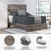 image:imageSignature Design by Ashley 6 Drawer Bedroom Dresser with Mirror CharcoalGrey