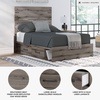 image:imageSignature Design by Ashley 6 Drawer Bedroom Dresser with Mirror CharcoalGrey