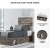 image:imageSignature Design by Ashley 6 Drawer Bedroom Dresser with Mirror CharcoalGrey