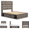 image:imageSignature Design by Ashley 6 Drawer Bedroom Dresser with Mirror CharcoalGrey