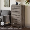 image:imageSignature Design by Ashley 6 Drawer Bedroom Dresser with Mirror CharcoalGrey