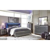 image:imageSignature Design by Ashley 6 Drawer Double Dresser with Mirror GrayGrey