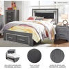 image:imageSignature Design by Ashley 6 Drawer Double Dresser with Mirror GrayGrey