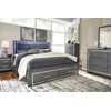 image:imageSignature Design by Ashley 6 Drawer Double Dresser with Mirror GrayGrey