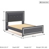 image:imageSignature Design by Ashley 6 Drawer Double Dresser with Mirror GrayGrey