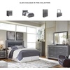 image:imageSignature Design by Ashley 6 Drawer Double Dresser with Mirror GrayGrey