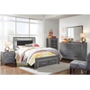 image:imageSignature Design by Ashley 6 Drawer Double Dresser with Mirror GrayGrey