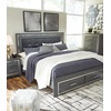image:imageSignature Design by Ashley 6 Drawer Double Dresser with Mirror GrayGrey
