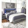image:imageSignature Design by Ashley 6 Drawer Double Dresser with Mirror GrayGrey