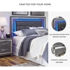image:imageSignature Design by Ashley 6 Drawer Double Dresser with Mirror GrayGrey