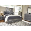 image:imageSignature Design by Ashley 6 Drawer Double Dresser with Mirror GrayGrey