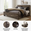 image:imageSignature Design by Ashley 6 Drawer Double Dresser with Mirror GrayMulti Gray