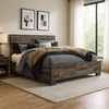 image:imageSignature Design by Ashley 6 Drawer Double Dresser with Mirror GrayMulti Gray