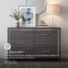 image:imageSignature Design by Ashley 6 Drawer Dresser Master Bedroom Grey DresserGrey