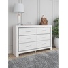 image:imageSignature Design by Ashley 6 Drawer Dresser Master Bedroom Grey DresserWhite