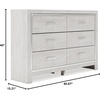 image:imageSignature Design by Ashley 6 Drawer Dresser Master Bedroom Grey DresserWhite