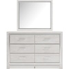 image:imageSignature Design by Ashley 6 Drawer Dresser Master Bedroom Grey DresserWhite