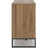 image:imageSignature Design by Ashley 6 Drawer Dresser for Bedroom Light Natural OakBrownBlack