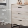 image:imageSignature Design by Ashley 6 Drawer Dresser for Bedroom Light Natural OakNaturalBlack