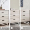image:imageSignature Design by Ashley 6 Drawer Dresser for Bedroom Light Natural OakNaturalBlack
