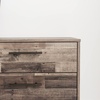 image:imageSignature Design by Ashley 6 Drawer Dresser for Bedroom Light Natural OakPlankBlack1