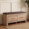 image:imageSignature Design by Ashley 6 Drawer Dresser for Bedroom Light Oak FinishBedroom Storage Bench