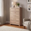 image:imageSignature Design by Ashley 6 Drawer Dresser for Bedroom Light Oak FinishChest of Drawers