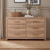 image:imageSignature Design by Ashley 6 Drawer Dresser for Bedroom Light Oak FinishDresser