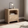 image:imageSignature Design by Ashley 6 Drawer Dresser for Bedroom Light Oak FinishNightstand