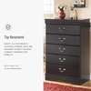 image:imageSignature Design by Ashley 6 Drawer White Dresser for Bedroom AnarasiaBlack