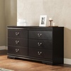 image:imageSignature Design by Ashley 6 Drawer White Dresser for Bedroom AnarasiaBlack