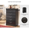 image:imageSignature Design by Ashley 6 Drawer White Dresser for Bedroom AnarasiaBlack