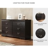 image:imageSignature Design by Ashley 6 Drawer White Dresser for Bedroom AnarasiaBlack