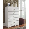 image:imageSignature Design by Ashley 6 Drawer White Dresser for Bedroom AnarasiaWhite