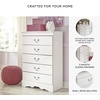 image:imageSignature Design by Ashley 6 Drawer White Dresser for Bedroom AnarasiaWhite
