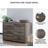 image:imageSignature Design by Ashley 6Drawer Bedroom Dresser Whitewash PaxberryBrown Gray