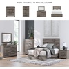 image:imageSignature Design by Ashley 6Drawer Bedroom Dresser Whitewash PaxberryBrown Gray