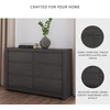 image:imageSignature Design by Ashley 6Drawer Bedroom Dresser Whitewash PaxberryCharcoal