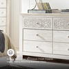 image:imageSignature Design by Ashley 6Drawer Bedroom Dresser Whitewash PaxberryWhite