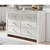 image:imageSignature Design by Ashley 6Drawer Bedroom Dresser Whitewash PaxberryWhite