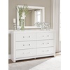 image:imageSignature Design by Ashley 6Drawer Bedroom Dresser with Mirror White